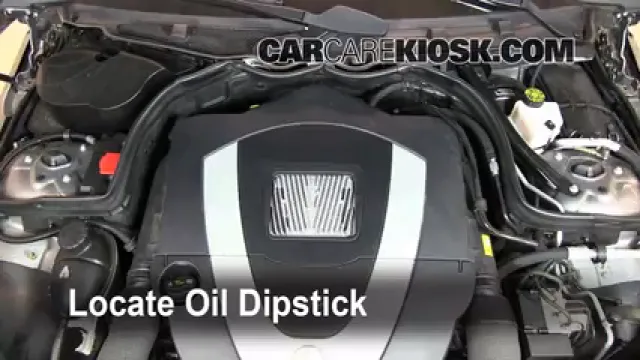 2009 Mercedes-Benz C300 Sport 3.0L V6 Oil Check Oil Level